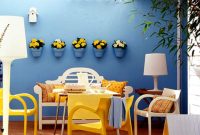 Blaue Wanddeko Selbst Gestalten