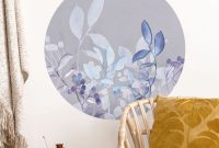 Blaue Moderne Wandtattoos