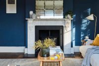 Blaue Wandgestaltung Innovativ